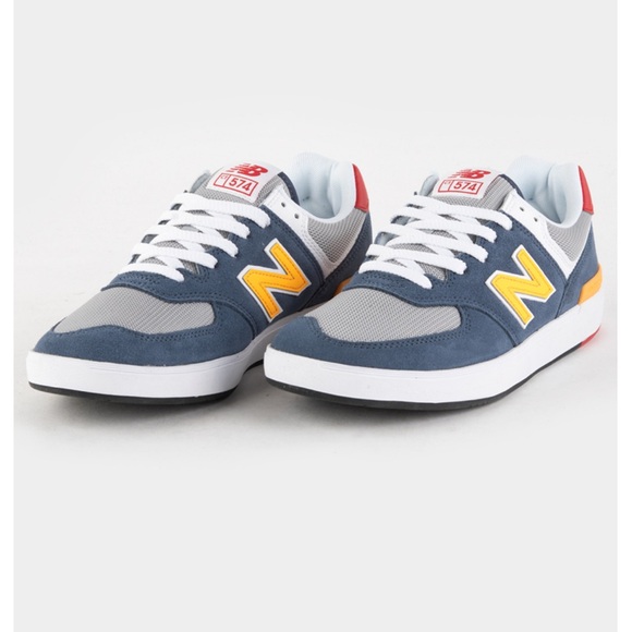 New Balance NIB Men's Shoes Navy-Yellow Men's size 9/Women size